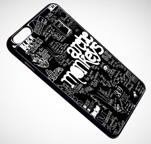 Arctic Monkey Lyrics Collage iPhone and Samsung Cases