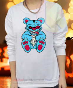 Evil Teddy Bear Crewneck Sweatshirts