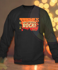 Hallowen Rock Crewneck Sweatshirts