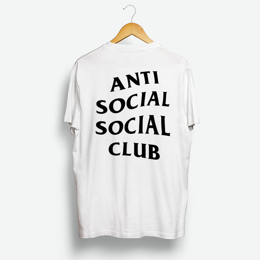 Anti Social Social Club Rear Logo Shirt | Design By Digitalprintcustom