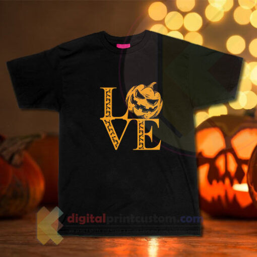 Love Halloween Skulls T-shirt