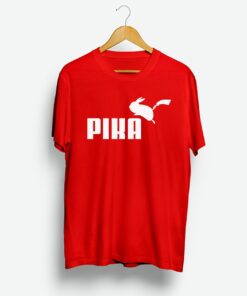 Pikachu X Puma Parody T Shirt