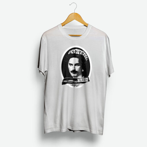 Freddie Mercury God Save The Queen Parody Shirt