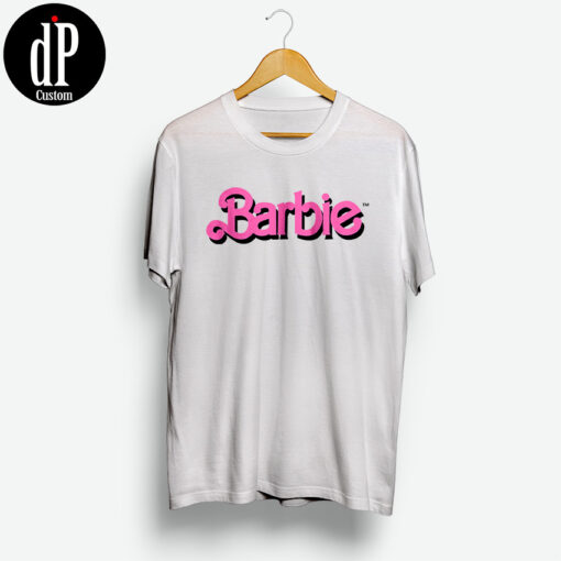 Barbie Font Light Pink Shirt | Design By Digitalprintcustom