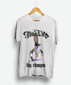 For Sale Funny Big Chungus Memes X Thug Life Parody T-Shirt