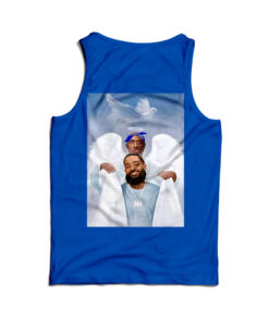 Two Angels 2pac Shakur And Nipsey Hussle Back Tank Top