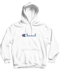 Chanel X Champion Parody Hoodie