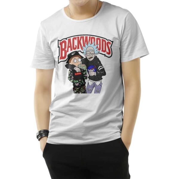 Backwoods Rick and Morty T-Shirt Cheap For Men's And Women's