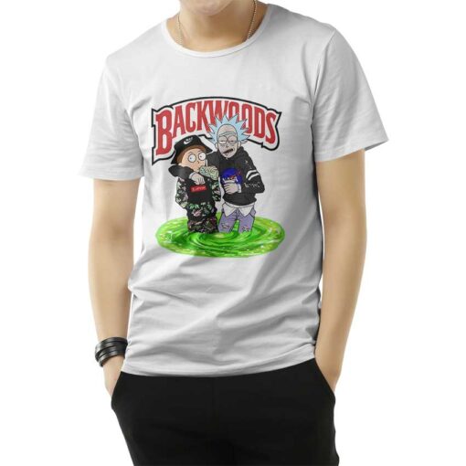 Rick And Morty Backwoods T-Shirt Cheap For Men's And Women's