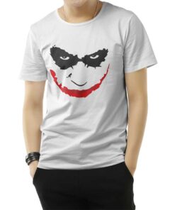 Funny Comics Character Joker Face T-Shirt