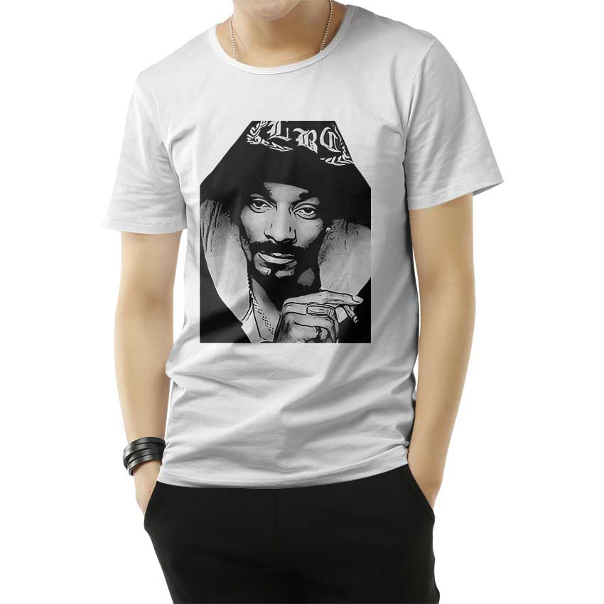 Cheap Custom Snoop Dogg T-Shirt For Men's And Women's