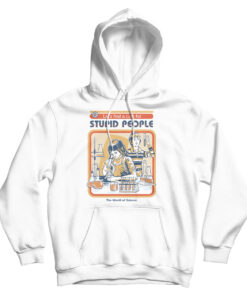 A Cure For Stupid People Long Hoodie