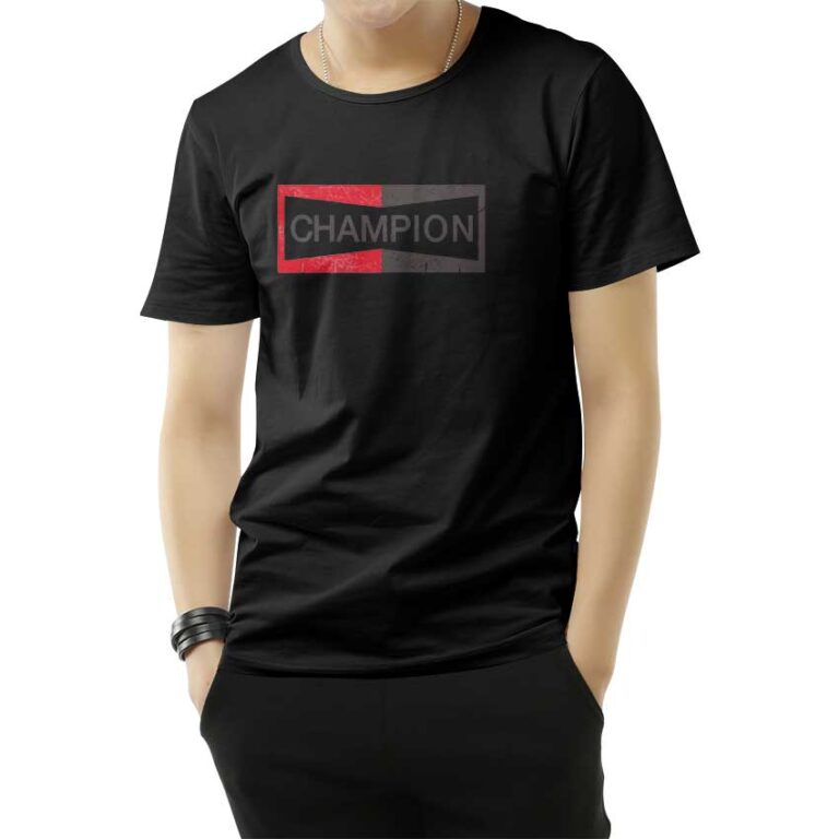 Champion Brad Pitt T Shirt Cheap For Mens And Womens 