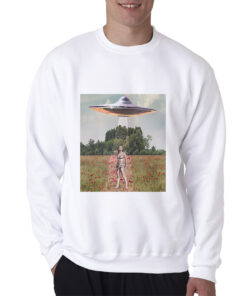 Get in Loser Collage Art Sweatshirt
