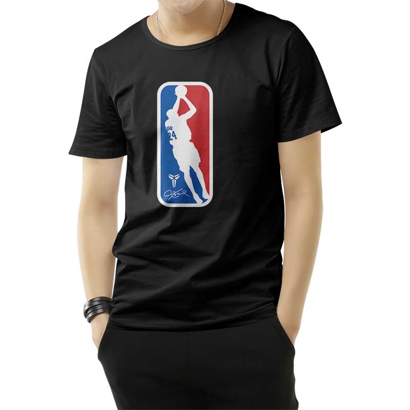 NBA Logo Kobe Bryant T-Shirt Cheap For Men's And Women's