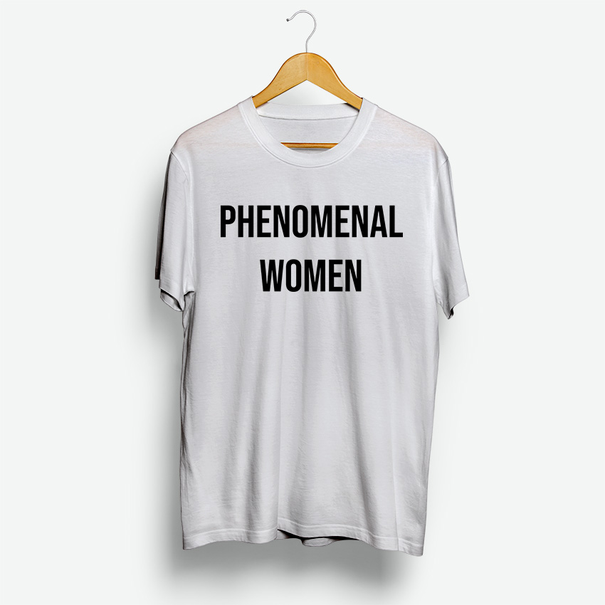 Phenomenal Woman T-Shirt Cheap For Men's And Women's
