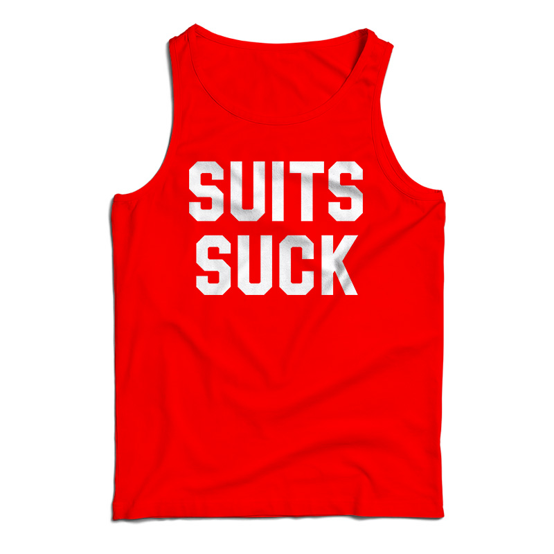 Get It Now Suits Suck Billy Walsh Tank Top For Men's And Women's