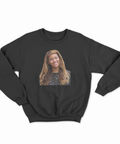 Beyonce Bangpocalypse In Black Cropped Sweatshirt