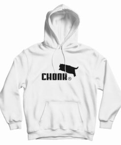 Chonk Cat Puma Logo Parody Hoodie