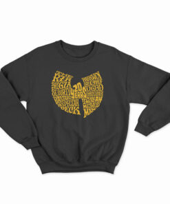Wu-Tang Clan Hip Hop Band Logo Sweatshirt
