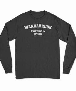 WandaVision Westview Nj Est 1975 Long Sleeve T-Shirt