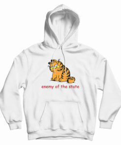 Enemy Of The State Garfield Hoodie
