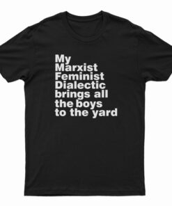 My Marxist Feminist Dialectic Brings All The Boys T-Shirt