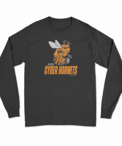 Bitcoin Cyber Hornets Long Sleeve T-Shirt