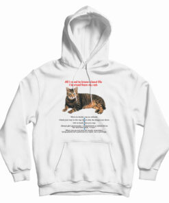 All I Need To Know About Life I Learned From My Cat Hoodie