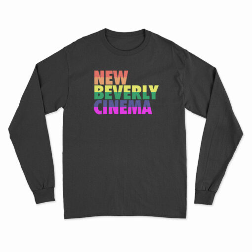 New Beverly Cinema Rainbow Long Sleeve T-Shirt