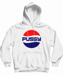 Pussy Pepsi Parody Logo Hoodie
