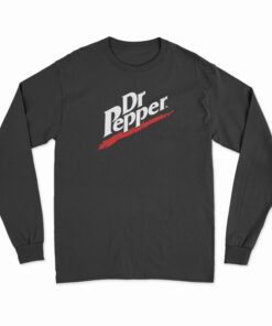 Dr Pepper Logo Long Sleeve T-Shirt