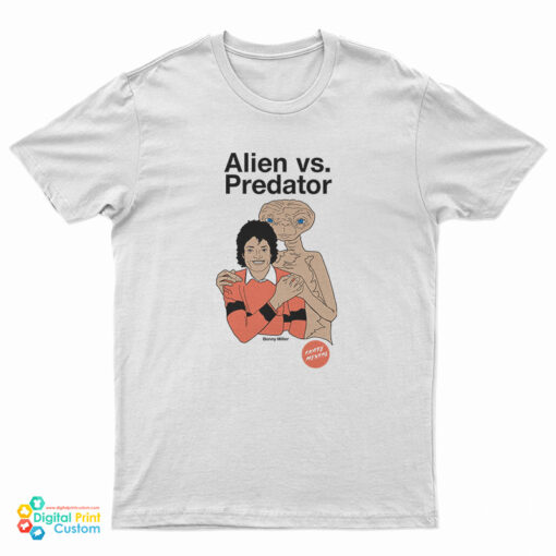 Alien Vs Predator Michael Jackson Et T-Shirt