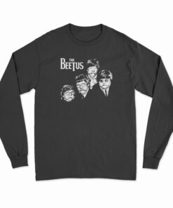 The Beetus The Beatles Meme Long Sleeve T-Shirt