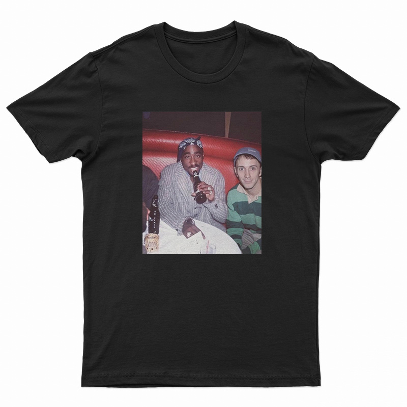 Tupac Shakur And Steve Burns T-Shirt - Digitalprintcustom.com