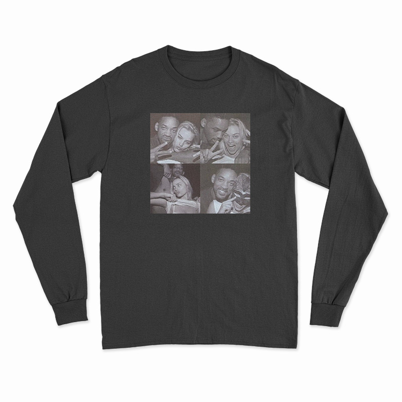 Margot Robbie And Will Smith Affair Long Sleeve T-Shirt For UNISEX