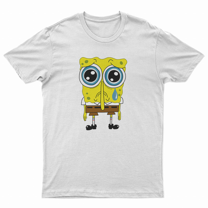 Sad Spongebob T-Shirt For UNISEX - Digitalprintcustom.com