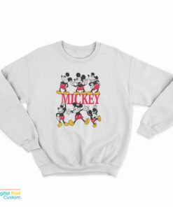 Vintage Mickey Mouse Pose Sweatshirt