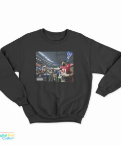 Cowboys Fans Flipping Off 49Ers Trent Williams Is Epic Sweatshirt