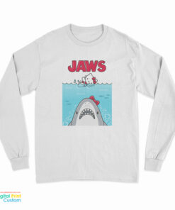 Hello Kitty X Jaws Parody Long Sleeve T-Shirt