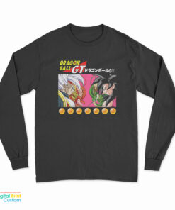 Dragon Ball GT Super Baby Vegeta Vs Goku Long Sleeve T-Shirt