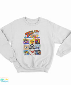 Zzzap! Inspired Comic Book Cover Sweatshirt