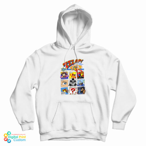 Zzzap! Inspired Comic Book Cover Hoodie