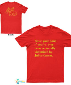 Raise Your Hand If You’ve Ever Been Personally Victimized By Julius Caesar T-Shirt
