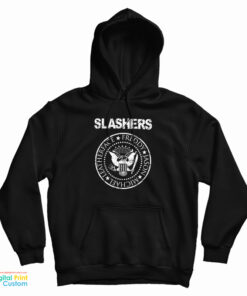The Slashers Ramones Parody Horror Hoodie