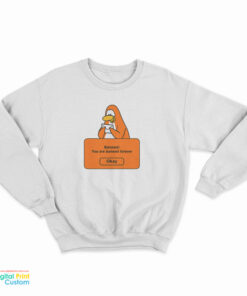Club Penguin Banned You Are Banned Forever Sweatshirt