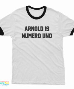 Arnold Schwarzenegger Numero Uno Ringer T-Shirt