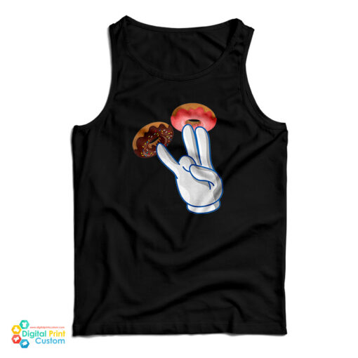 2 In The Pink 1 In the Stink Dirty Humor Donuts Tank Top