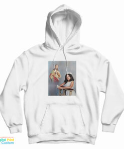 Baby Picture Of Selena Gomez First Communion Hoodie