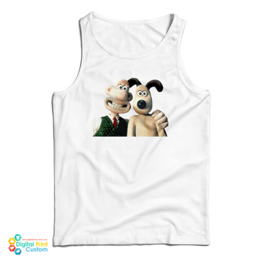 Vintage 1989 Wallace And Gromit Tank Top